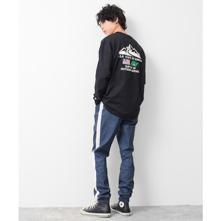 ナイロンOUTDOORロングTシャツ トップス 長袖 | 子ども服 SHUSHU | 詳細画像4 