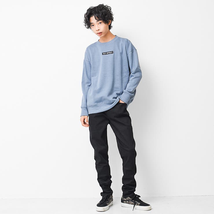 裏起毛バックプリントビッグトレーナー スウェット 長袖 | 子ども服 SHUSHU | 詳細画像7 