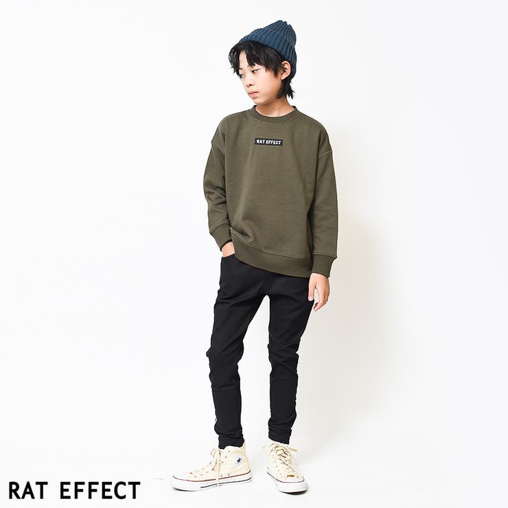 裏起毛バックプリントビッグトレーナー スウェット 長袖 | 子ども服 SHUSHU | 詳細画像9 