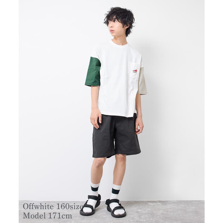 CONVERSE 別注ポケット付スーパービッグTシャツ トップス | 子ども服 SHUSHU | 詳細画像5 