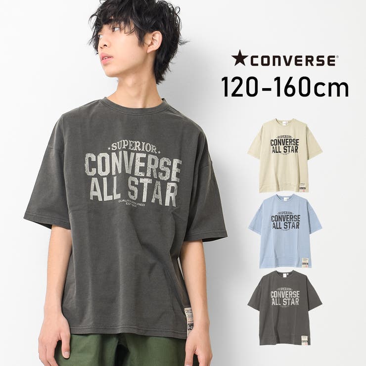 CONVERSE 別注ピグメントビッグTシャツ トップス[品番