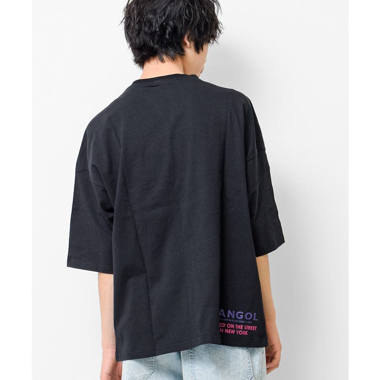 KANGOL 別注蛍光シリコンプリントスーパービッグTシャツ トップス | 子ども服 SHUSHU | 詳細画像3 