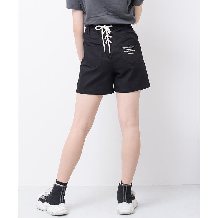 【R13】レースバックセーラーショートパンツ R13 オフホワイト Lace Back Sailor ショートパンツ ブラック | Lyst