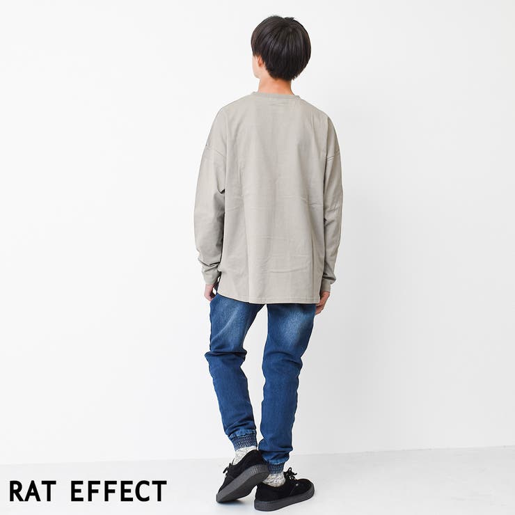 ポケット刺繍ロングTシャツ トップス 長袖 | 子ども服 SHUSHU | 詳細画像4 