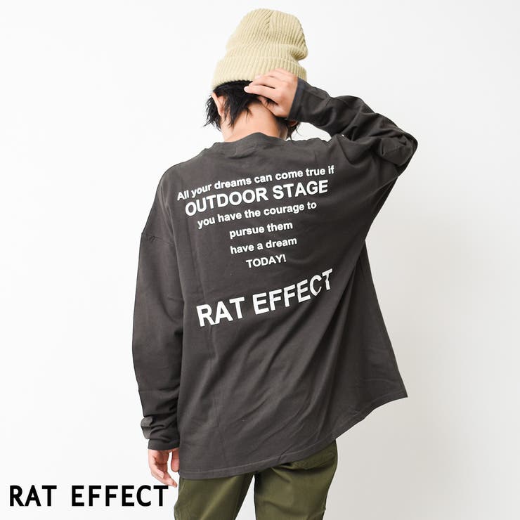 バックナロープリントロングTシャツ ロンT トップス | 子ども服 SHUSHU | 詳細画像3 