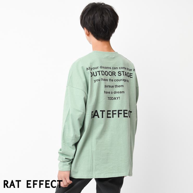 バックナロープリントロングTシャツ ロンT トップス | 子ども服 SHUSHU | 詳細画像4 