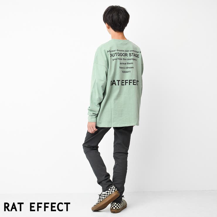 バックナロープリントロングTシャツ ロンT トップス | 子ども服 SHUSHU | 詳細画像14 