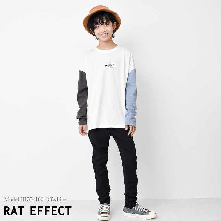 バックナロープリントロングTシャツ ロンT トップス | 子ども服 SHUSHU | 詳細画像17 