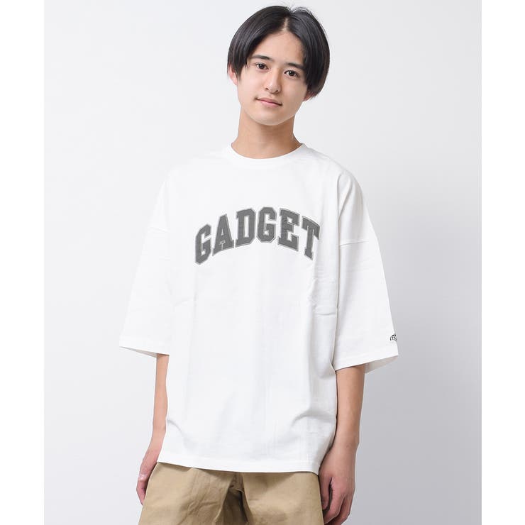 オフホワイト | GADGETスーパービッグTシャツ トップス カットソー | 子ども服 SHUSHU