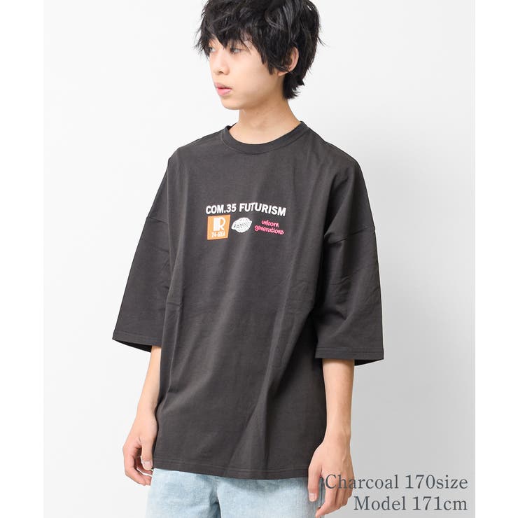 RAT24 IDEAスーパービッグTシャツ トップス[品番：SHUK0001387