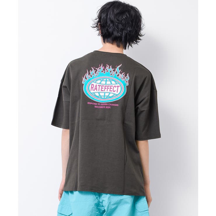 チャコール | RAT FIREビッグTシャツ トップス | 子ども服 SHUSHU