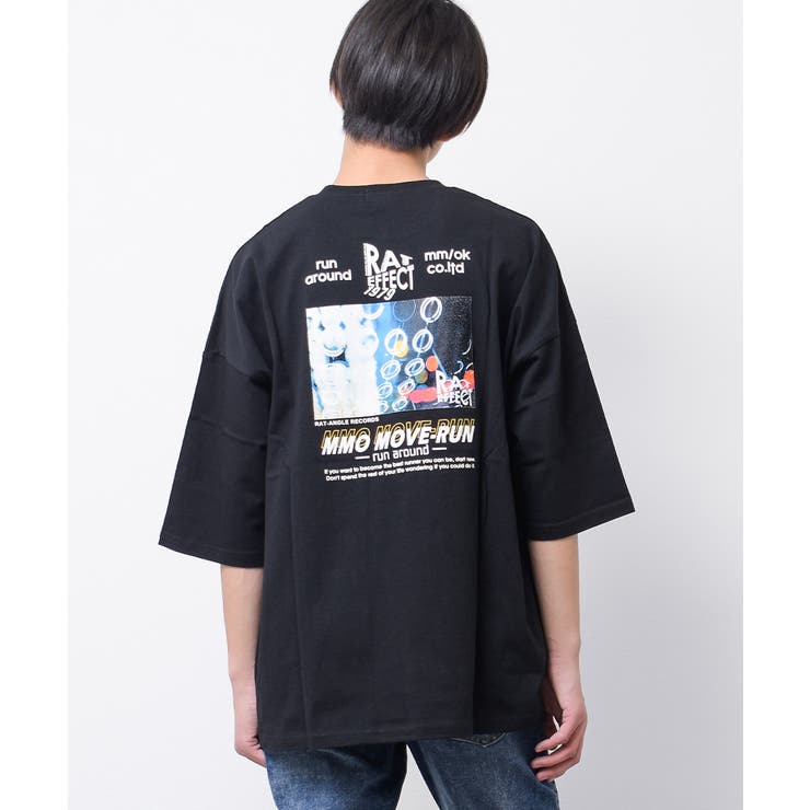 ブラック | RAT MOVE RUNスーパービッグTシャツ | 子ども服 SHUSHU