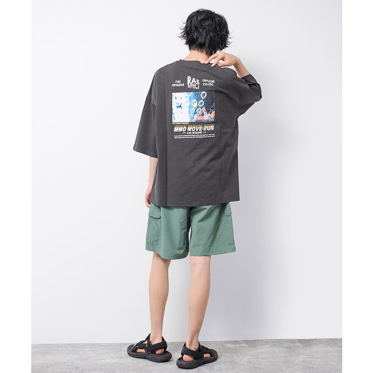 RAT MOVE RUNスーパービッグTシャツ | 子ども服 SHUSHU | 詳細画像5 