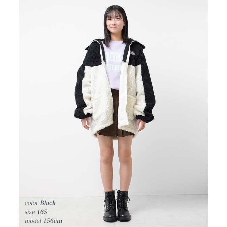 ビッグボアジャケット ブルゾン アウター[品番：SHUK0001544]｜子ども  