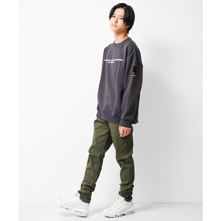 裏フリーススリムストレートパンツ ボトムス 長ズボン | 子ども服 SHUSHU | 詳細画像4 