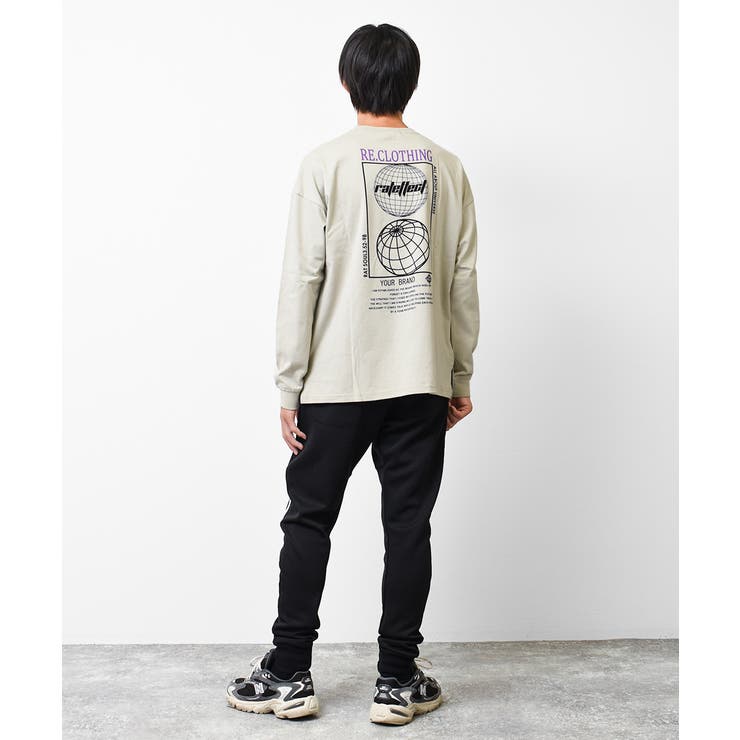 RE CLOTHINGバックプリントロングTシャツ トップス[品番：SHUK0001499 ...