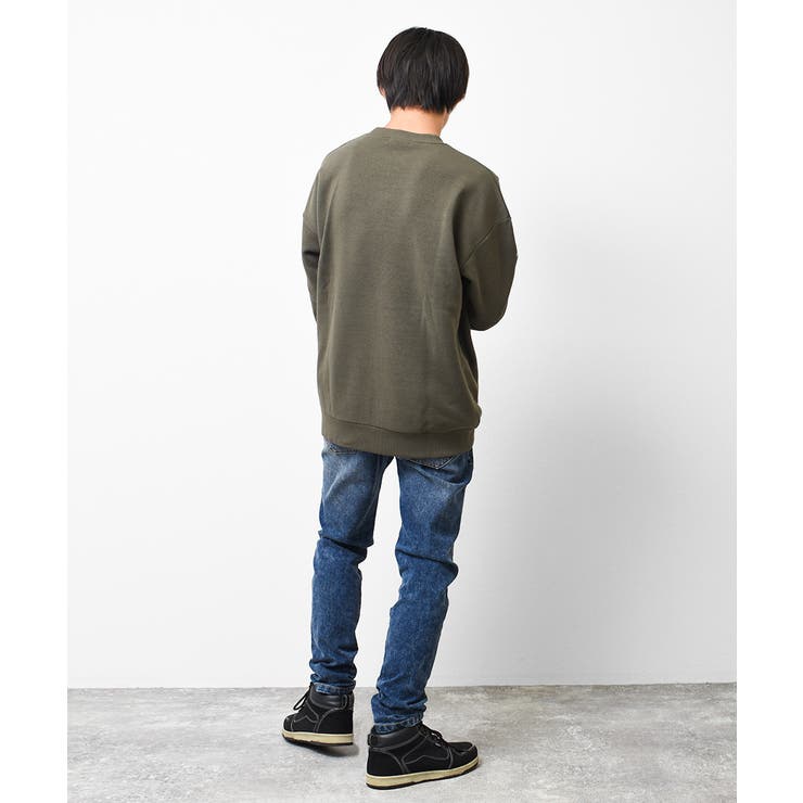 裏起毛袖ロゴプリントトレーナー スウェット トップス | 子ども服 SHUSHU | 詳細画像5 