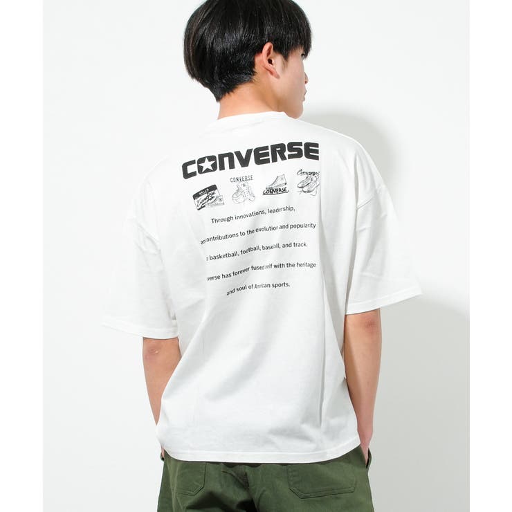 CONVERSE 別注バックプリントTシャツ トップス[品番：SHUK0001587 