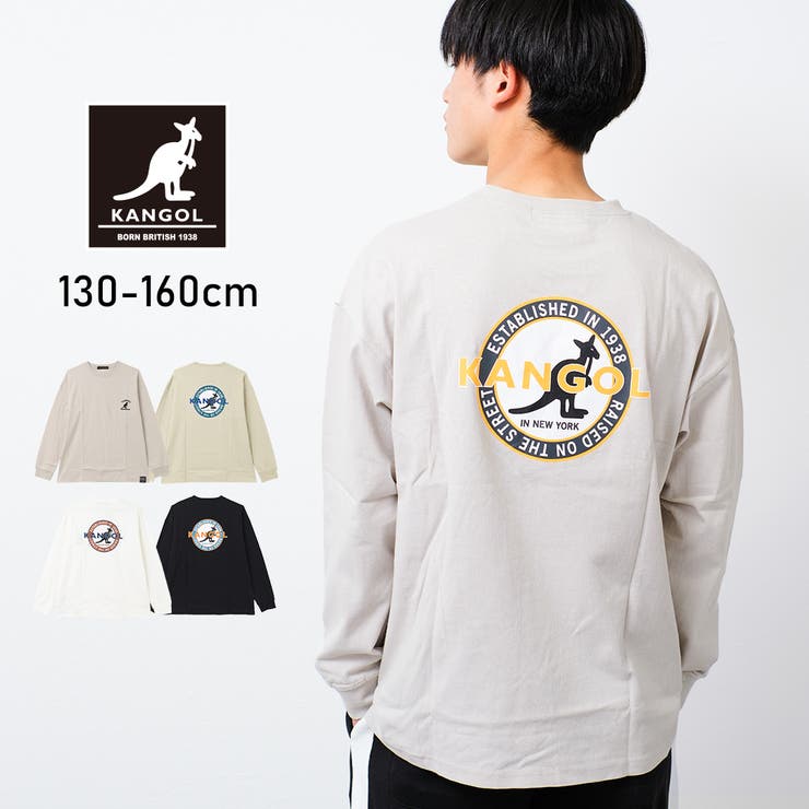KANGOL 別注CIRCLE ロングTシャツ | 子ども服 SHUSHU | 詳細画像1 