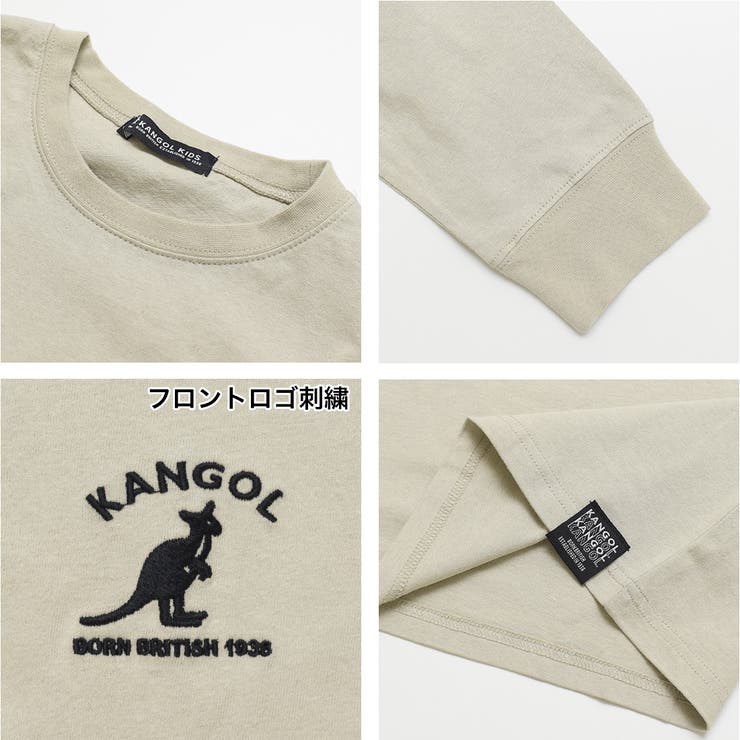 KANGOL 別注CIRCLE ロングTシャツ | 子ども服 SHUSHU | 詳細画像12 
