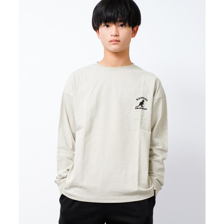 KANGOL 別注CIRCLE ロングTシャツ | 子ども服 SHUSHU | 詳細画像3 