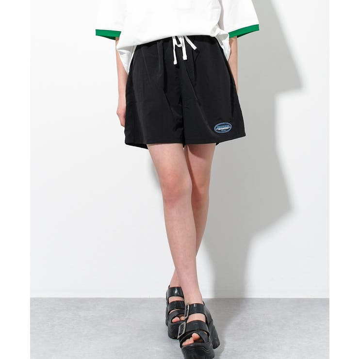 ナイロンスポーティーショートパンツ ボトムス 半ズボン[品番