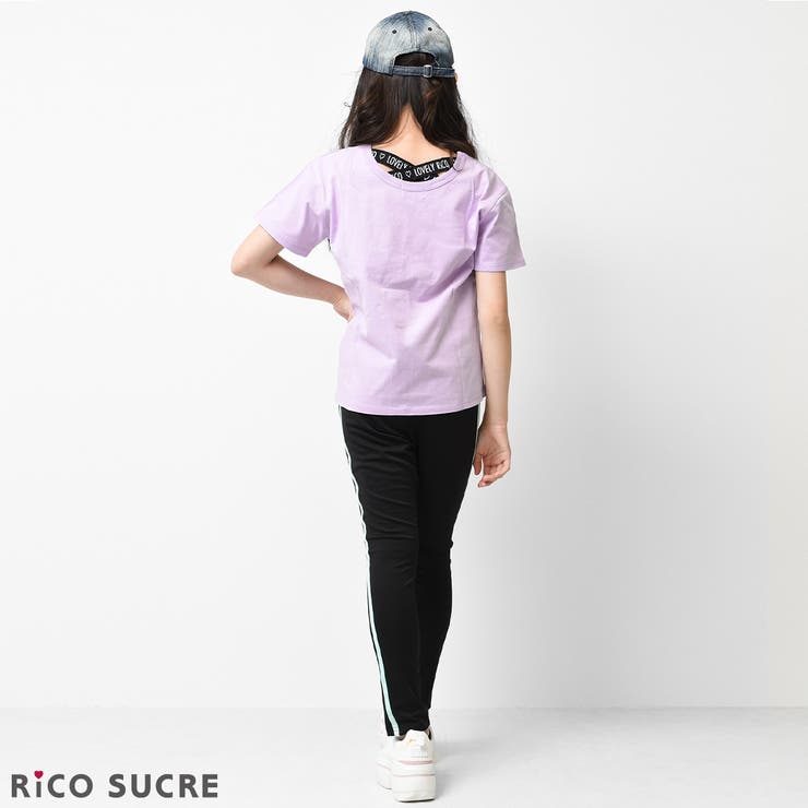 バッククロスTシャツ トップス カットソー[品番：SHUK0001064