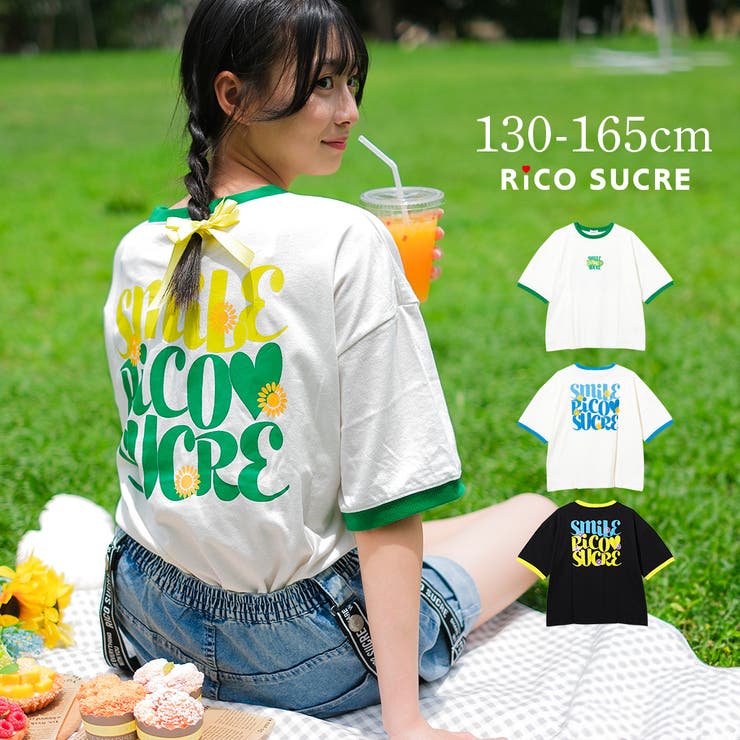 バックプリントリンガーTシャツ トップス 半袖[品番