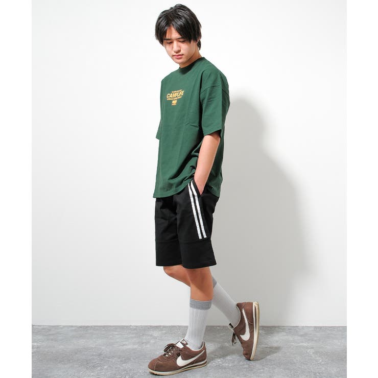 ツイルサイドラインショートパンツ ボトムス 半ズボン | 子ども服 SHUSHU | 詳細画像7 