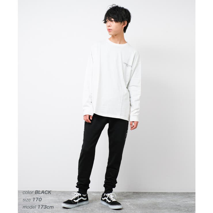 ラインロゴスウェットパンツ ボトムス ストレッチ | 子ども服 SHUSHU | 詳細画像6 