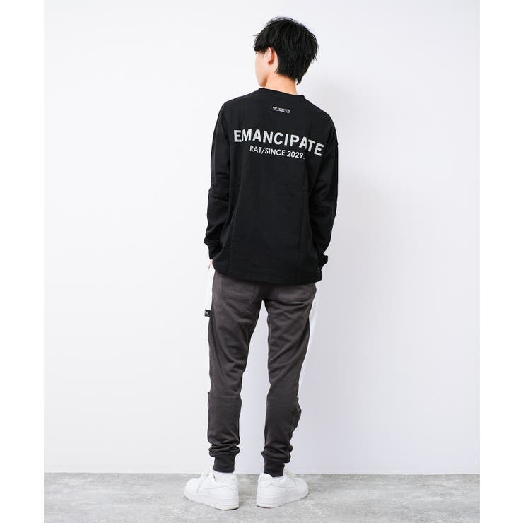 EMANCIPATE リフレクター ロングTシャツ | 子ども服 SHUSHU | 詳細画像3 
