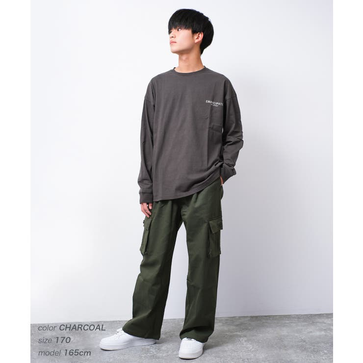 EMANCIPATE リフレクター ロングTシャツ | 子ども服 SHUSHU | 詳細画像4 