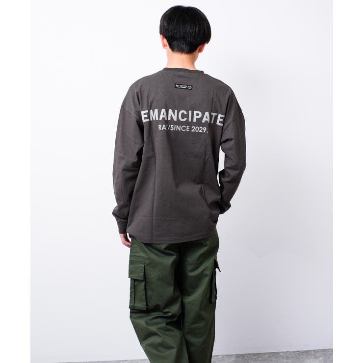 EMANCIPATE リフレクター ロングTシャツ | 子ども服 SHUSHU | 詳細画像5 