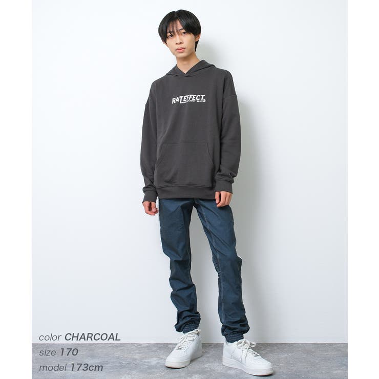 RATEFFECTバックロゴフーディー パーカー 裏毛 | 子ども服 SHUSHU | 詳細画像5 