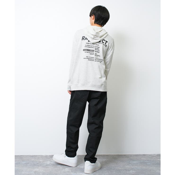 RATEFFECTバックロゴフーディー パーカー 裏毛 | 子ども服 SHUSHU | 詳細画像8 