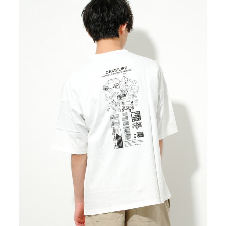 オフホワイト | CAMP LIFE BIG | 子ども服 SHUSHU