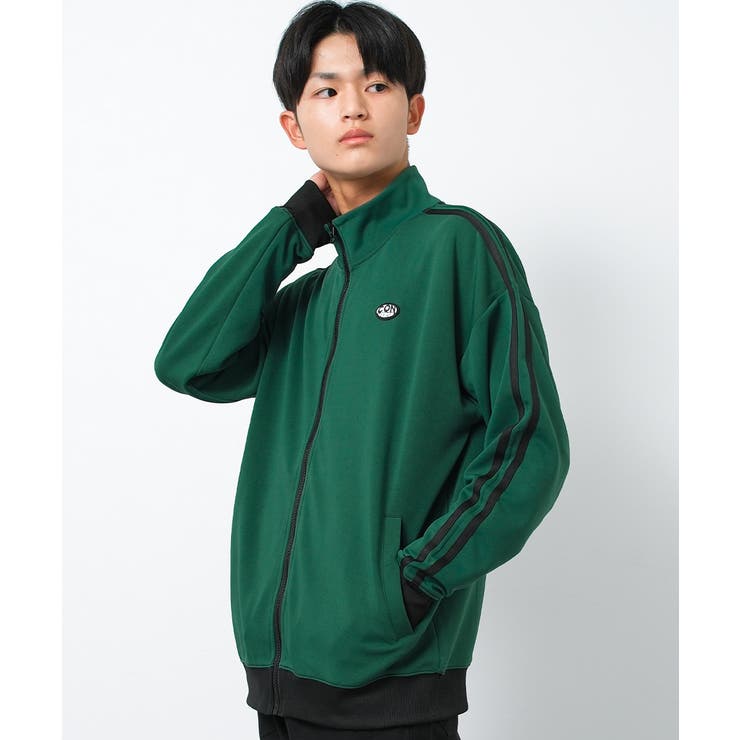 商品画像：XEXYMENS XMMGJ10J1 オーバルワッペン ジャージー トラック 2