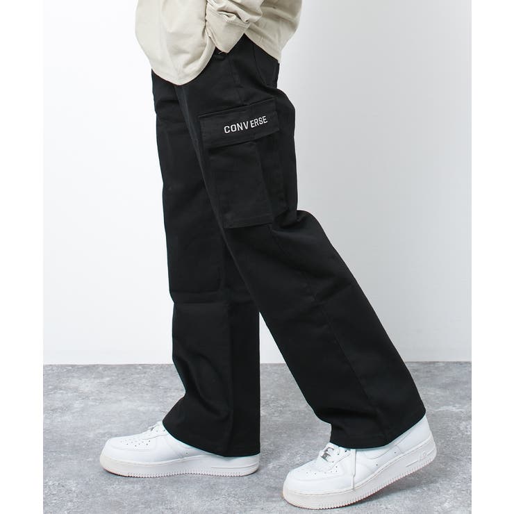 CONVERSE 別注ワイドタックカーゴパンツ ボトムス[品番