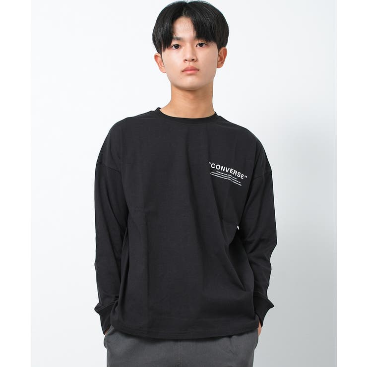 CONVERSE 別注バックプリントビッグロングTシャツ カットソー | 子ども服 SHUSHU | 詳細画像2 