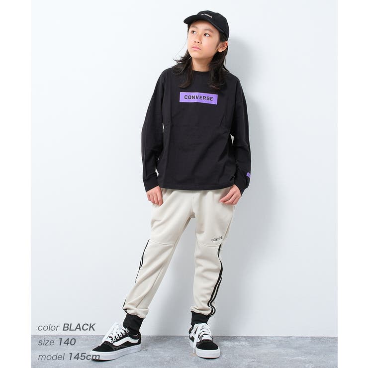 CONVERSE 別注ネオンプリントロングTシャツ カットソー | 子ども服 SHUSHU | 詳細画像2 