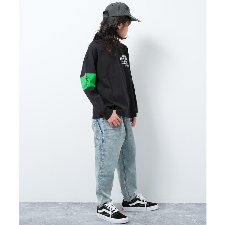 CONVERSE 別注袖ラインプリントロングTシャツ カットソー | 子ども服 SHUSHU | 詳細画像6 