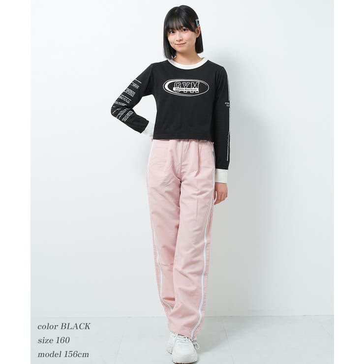 リンガーショート丈ロングTシャツ トップス ロンT | 子ども服 SHUSHU | 詳細画像2 