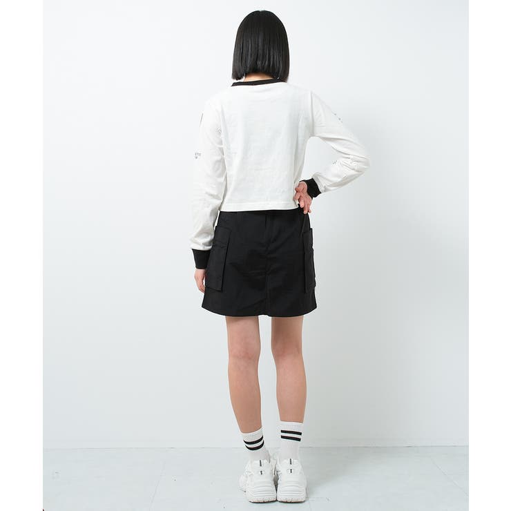 リンガーショート丈ロングTシャツ トップス ロンT | 子ども服 SHUSHU | 詳細画像5 