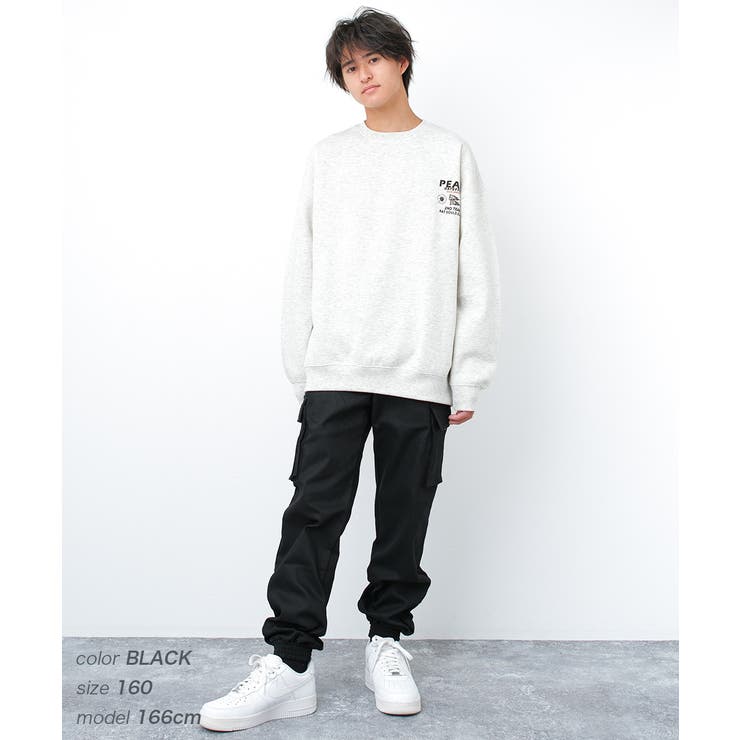 裏フリースワイドジョガーカーゴパンツ ボトムス 長ズボン | 子ども服 SHUSHU | 詳細画像5 