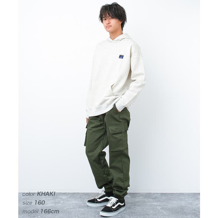 裏フリースワイドジョガーカーゴパンツ ボトムス 長ズボン | 子ども服 SHUSHU | 詳細画像6 