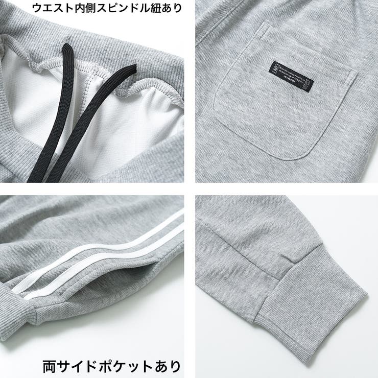 カノコジャージ切替ラインパンツ ボトムス 長ズボン[品番