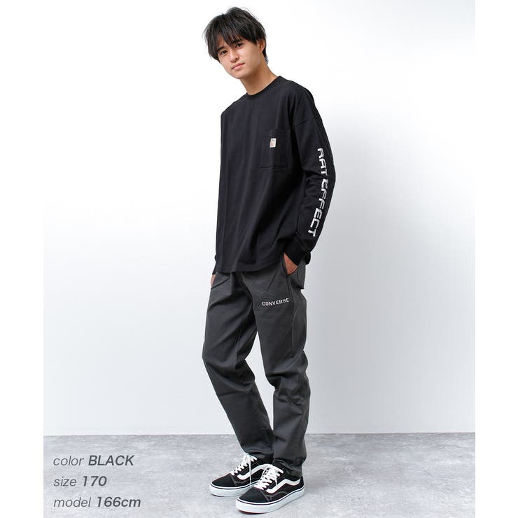 袖プリントビッグロングTシャツ トップス 長袖 | 子ども服 SHUSHU | 詳細画像2 