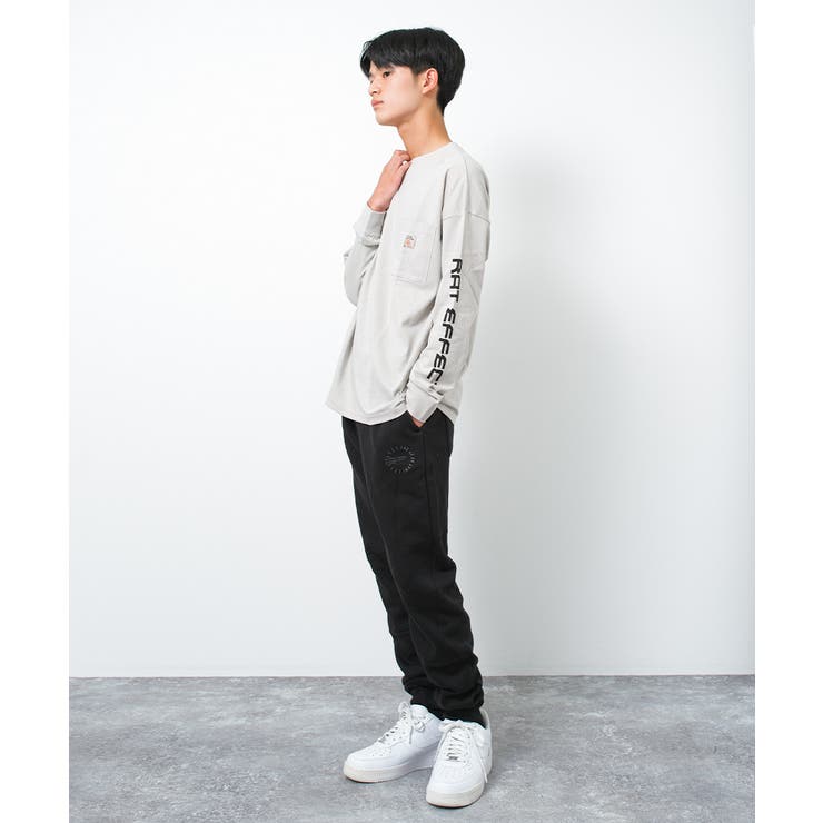 袖プリントビッグロングTシャツ トップス 長袖 | 子ども服 SHUSHU | 詳細画像8 