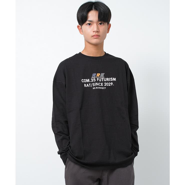 RREスーパービッグロングTシャツ トップス 長袖 | 子ども服 SHUSHU | 詳細画像2 