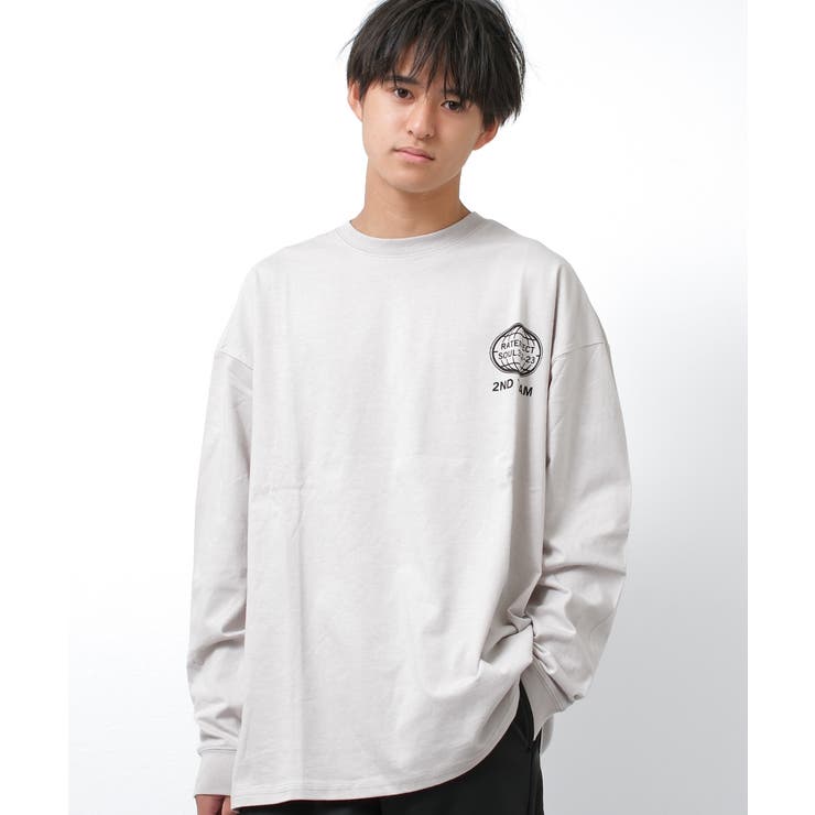 期間限定セール EARTHスーパービッグロングTシャツ 長袖[品番 トップス トップス